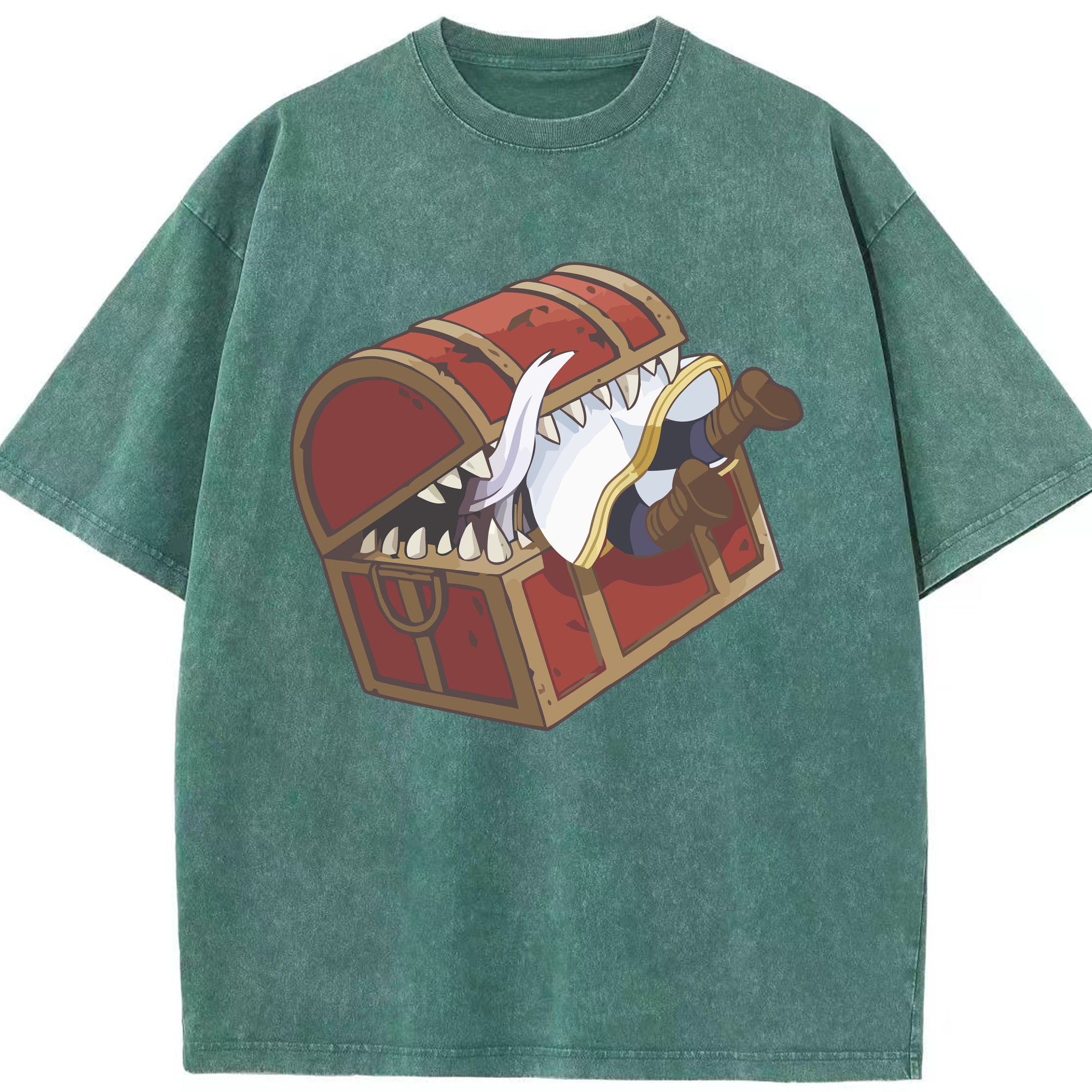 （画像用） 葬送のフリーレン Frieren 綿100% ヴィンテージ風 半袖Tシャツ（フロントプリント）